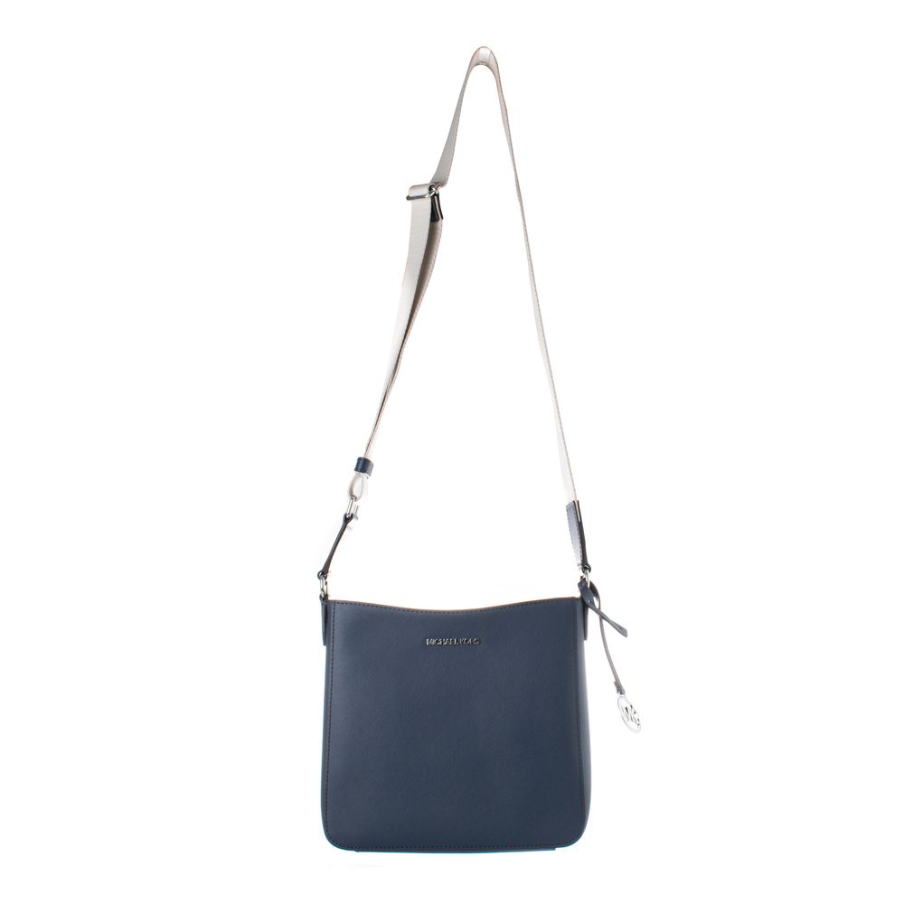 Michael Kors Umhängetasche aus blauem Canvas