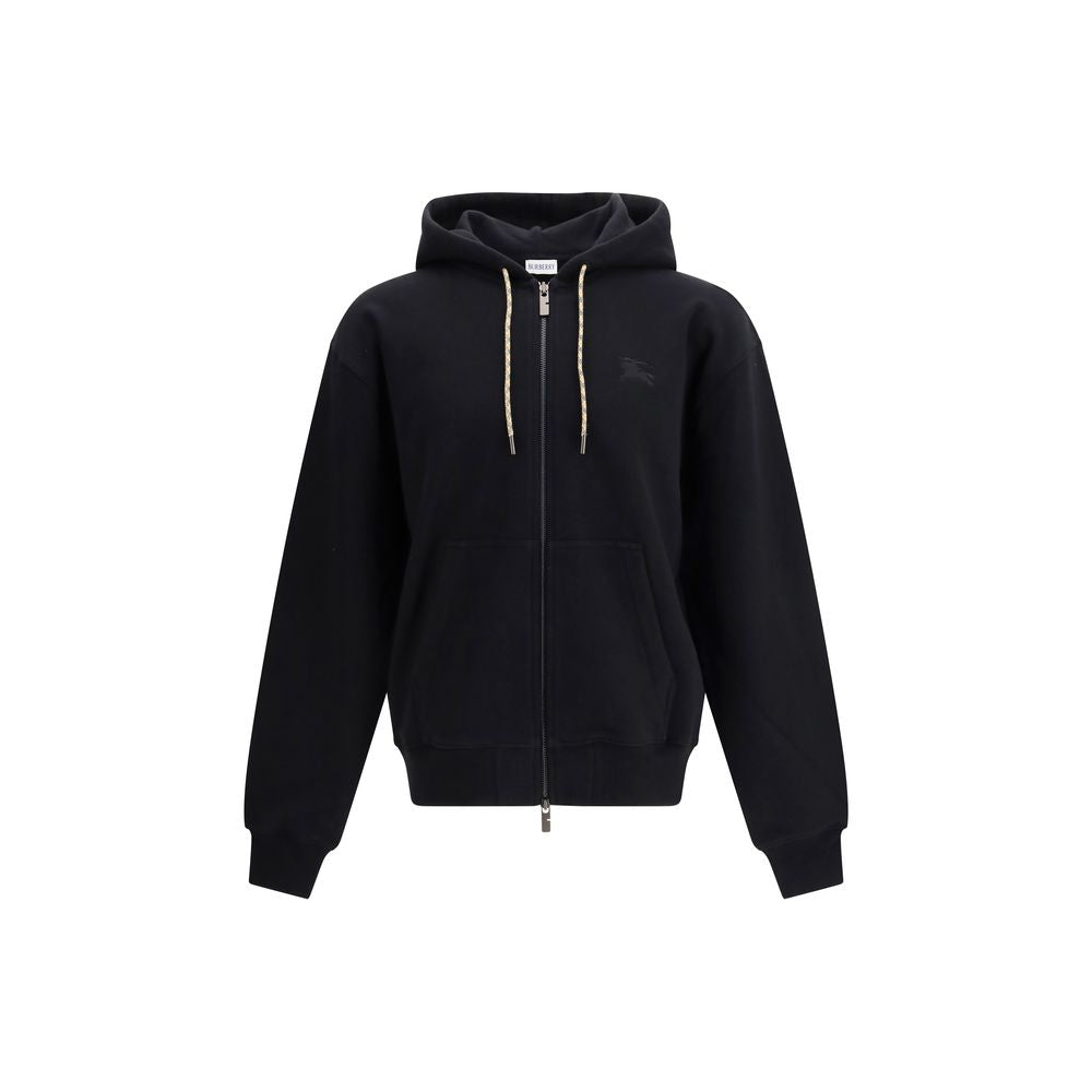 Burberry Schwarzer Baumwoll-Sweatshirt