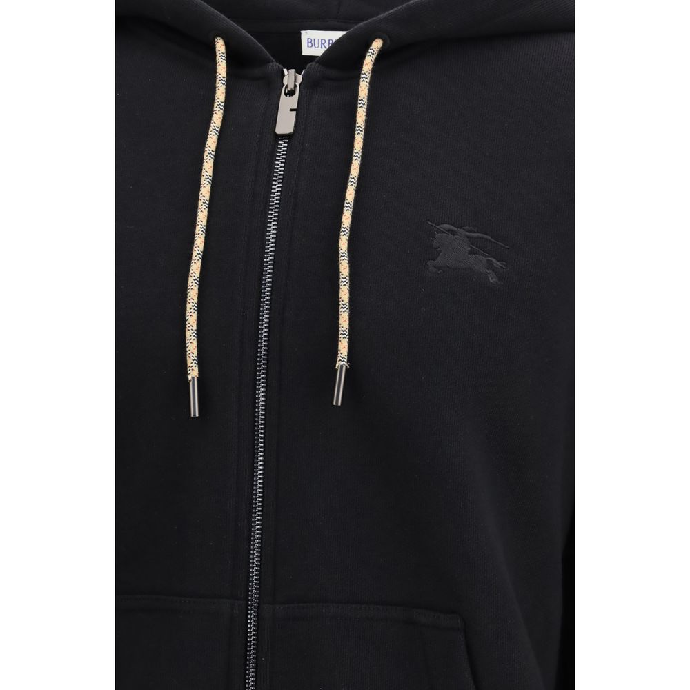 Burberry Schwarzer Baumwoll-Sweatshirt