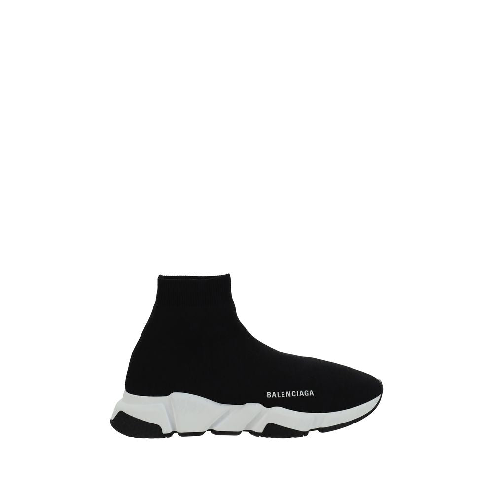 Balenciaga Schwarze Sneaker aus Elasthan im Athletic-Stil