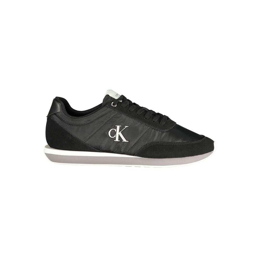Calvin Klein Schwarzer Sneaker für Herren aus Polyester
