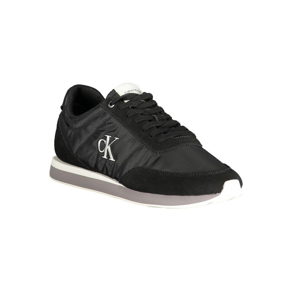Calvin Klein Schwarzer Sneaker für Herren aus Polyester