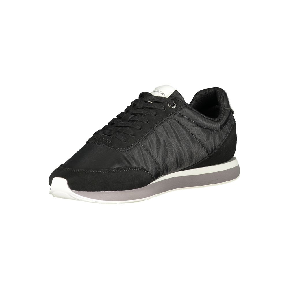Calvin Klein Schwarzer Sneaker für Herren aus Polyester