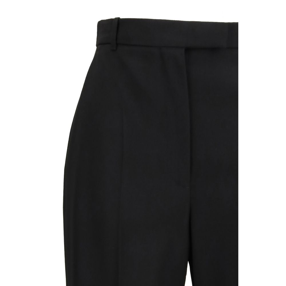 Alexander McQueen Schwarze Baumwoll-Anzughose
