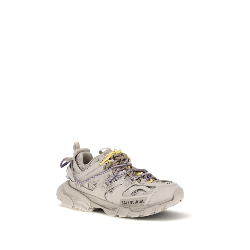 Balenciaga Graue Sportschuhe aus Polyester