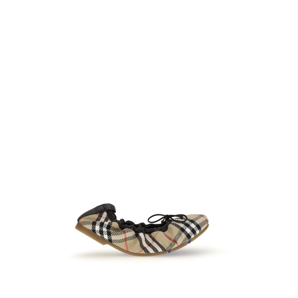 Burberry Mehrfarbige Ballerinas aus Polyester
