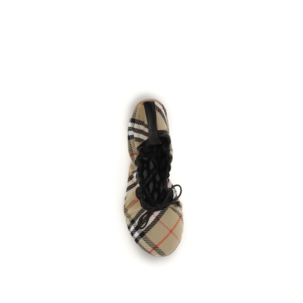 Burberry Mehrfarbige Ballerinas aus Polyester