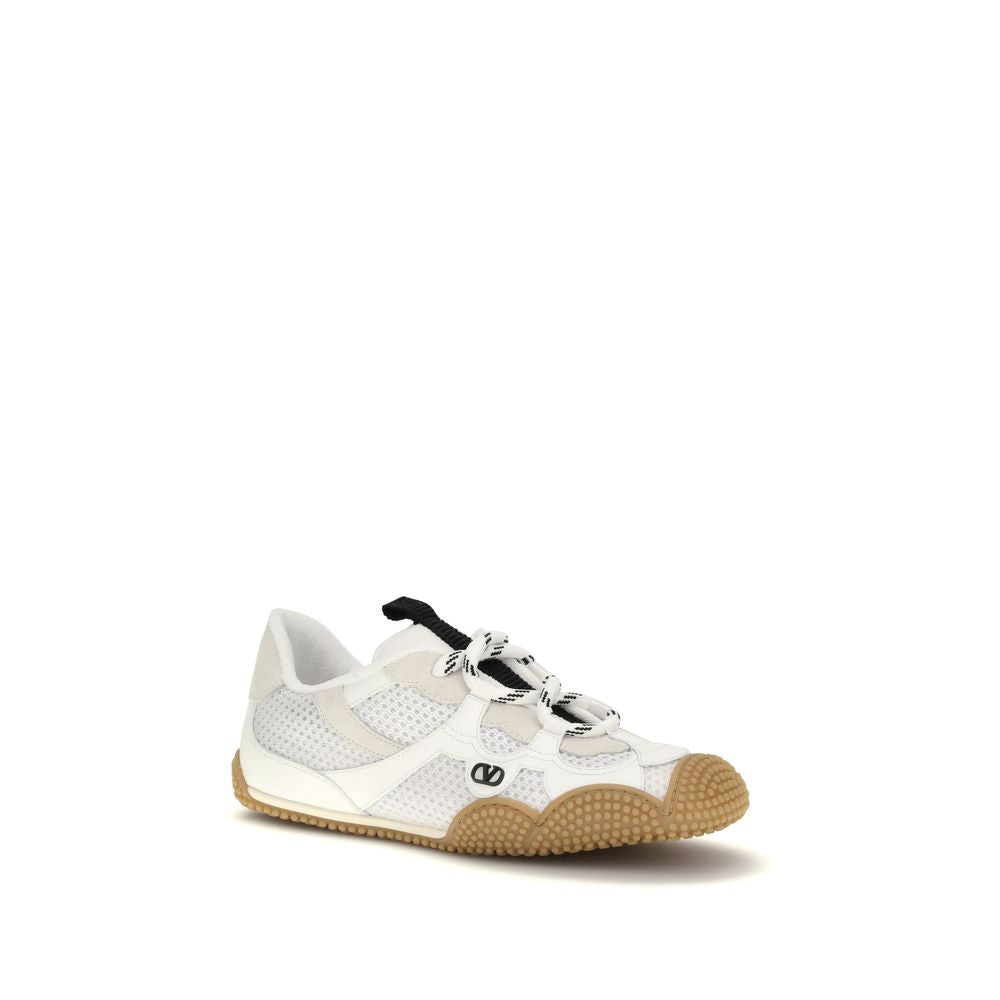 Valentino Garavani Weiße Sneaker aus Polyamid