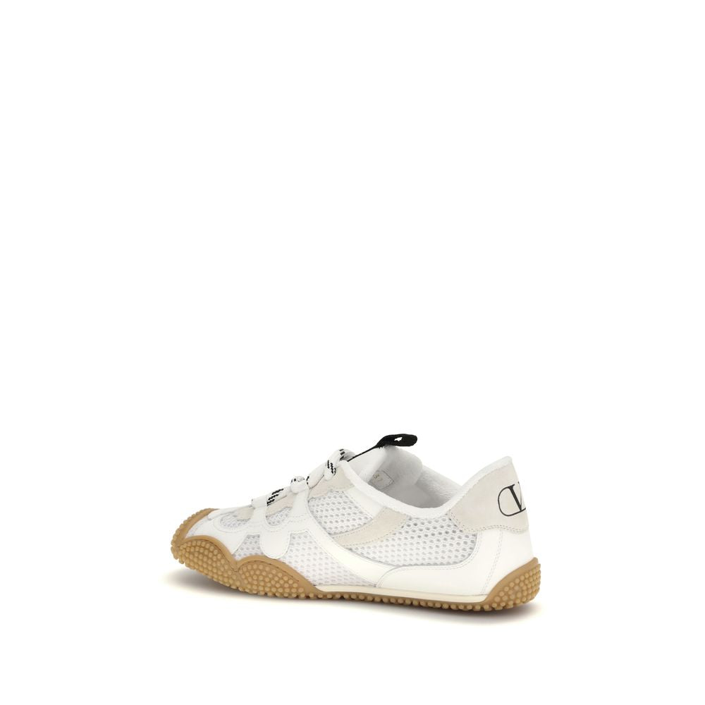 Valentino Garavani Weiße Sneaker aus Polyamid
