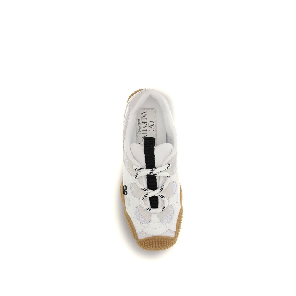 Valentino Garavani Weiße Sneaker aus Polyamid