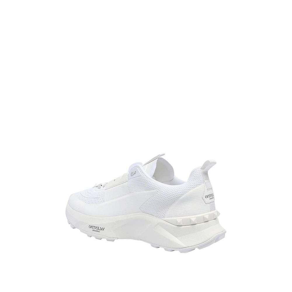 Valentino Garavani Weiße Stoff-Sneaker im Athletic-Look