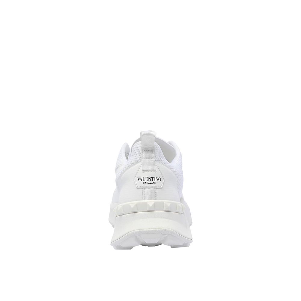Valentino Garavani Weiße Stoff-Sneaker im Athletic-Look