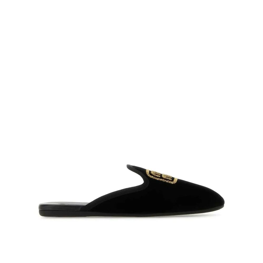 Miu Miu Schwarze Mules aus Kalbsleder