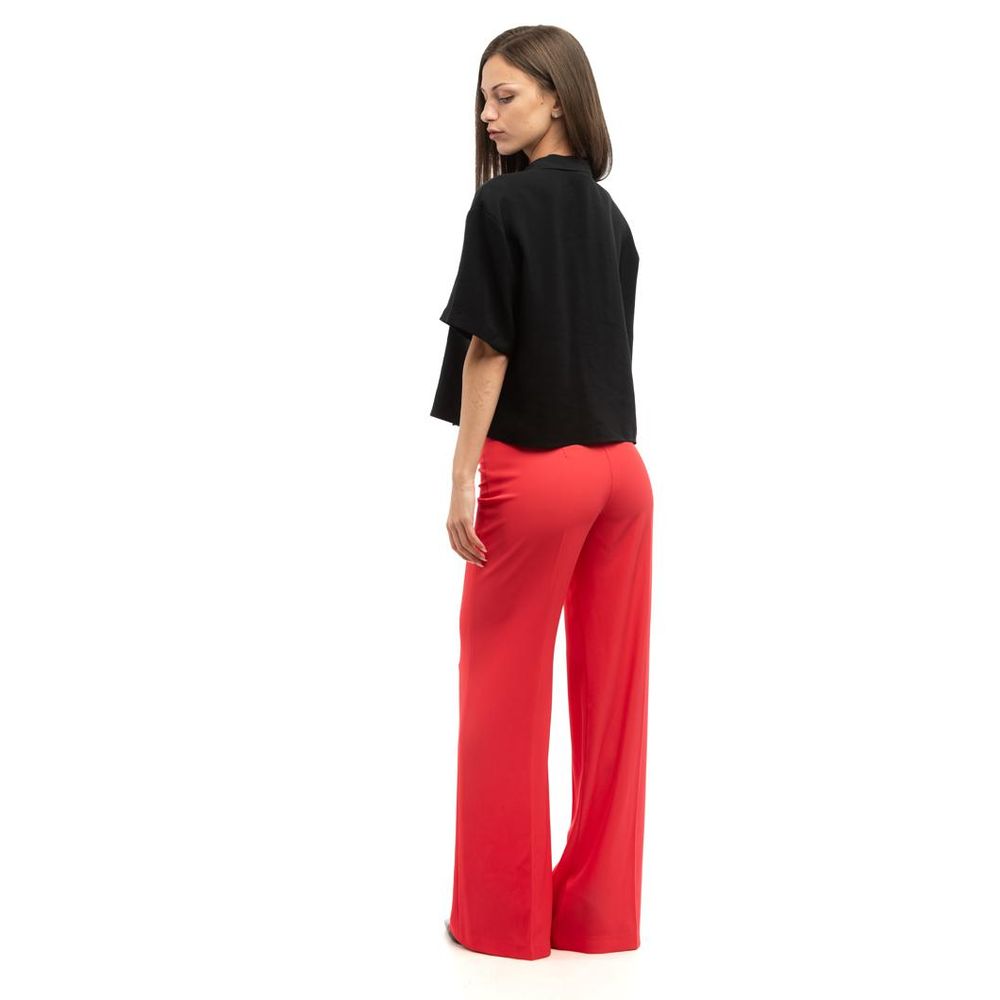 Patrizia Pepe Rote Hose aus Polyester