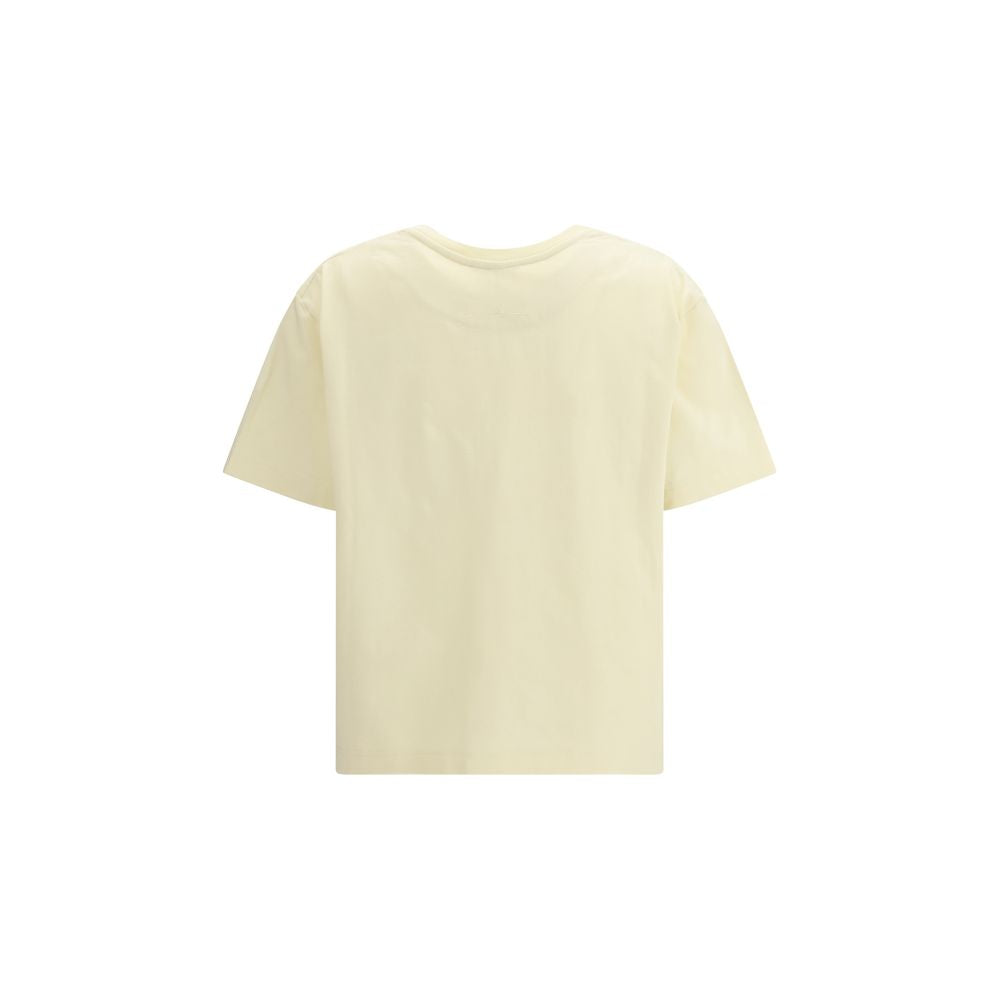Alexander McQueen Zweifarbige Baumwoll-T-Shirt
