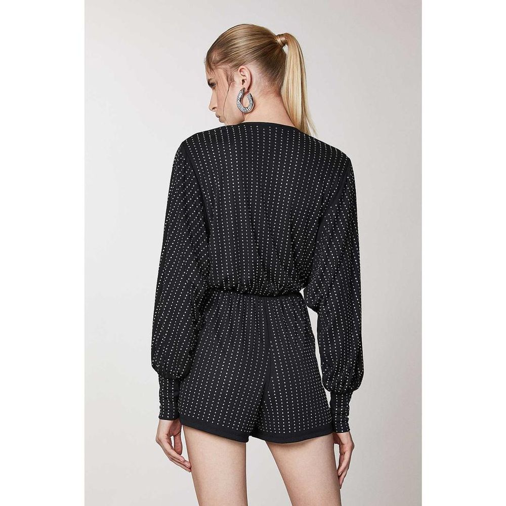 Patrizia Pepe Schwarzer Jumpsuit aus Polyester