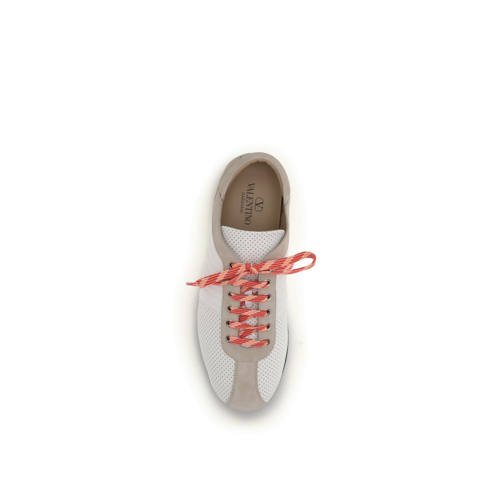 Valentino Garavani Mehrfarbige Lammleder-Sneaker Ovis Aries Aries