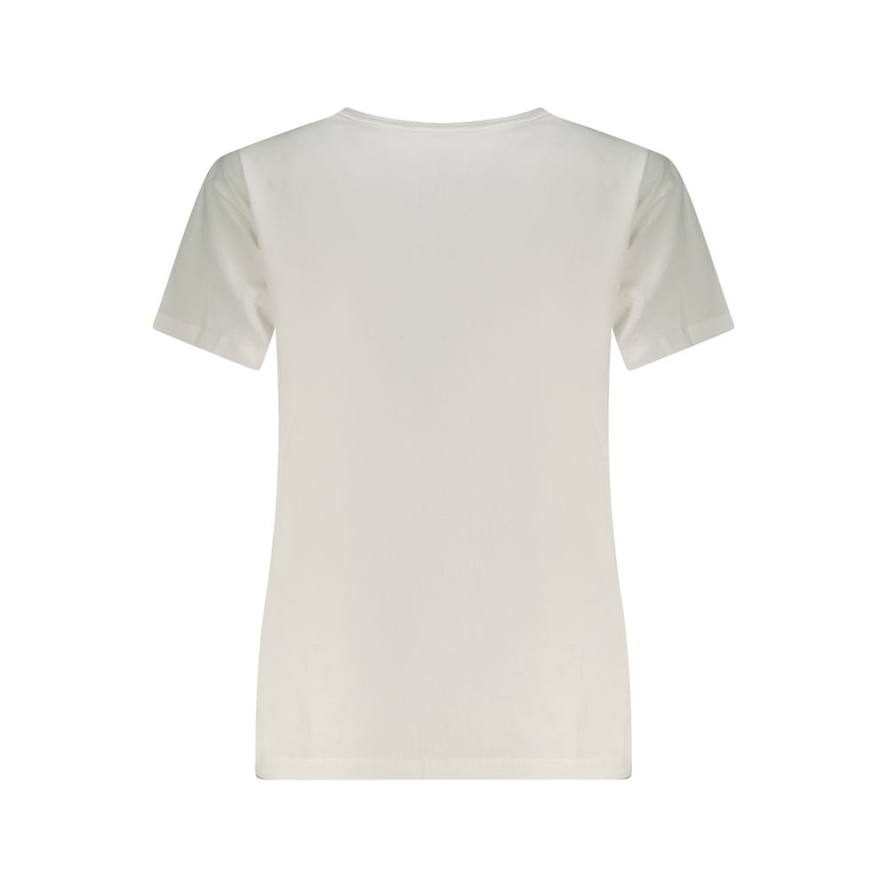 Pepe Jeans Bianco Baumwoll-T-Shirt für Damen
