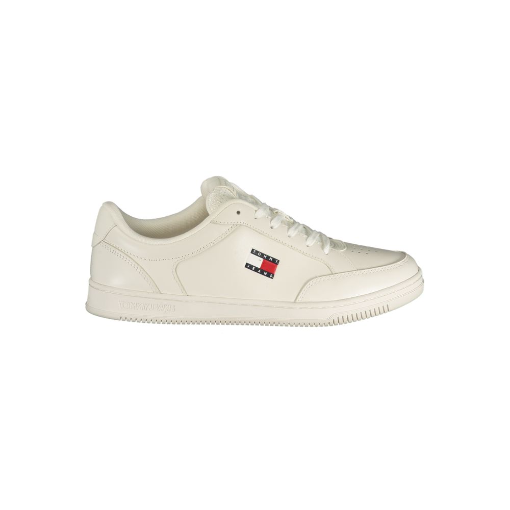 Tommy Hilfiger Weiße Sneaker aus Polyurethan für Herren