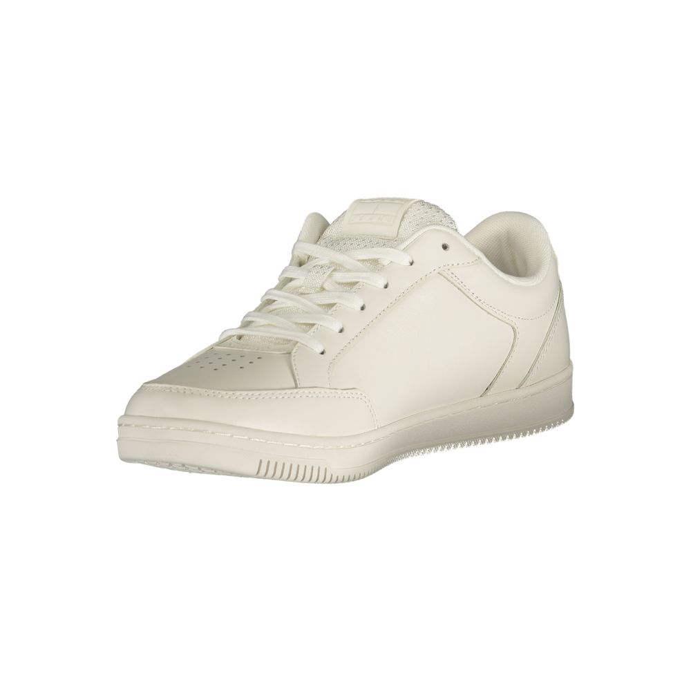 Tommy Hilfiger Weiße Sneaker aus Polyurethan für Herren