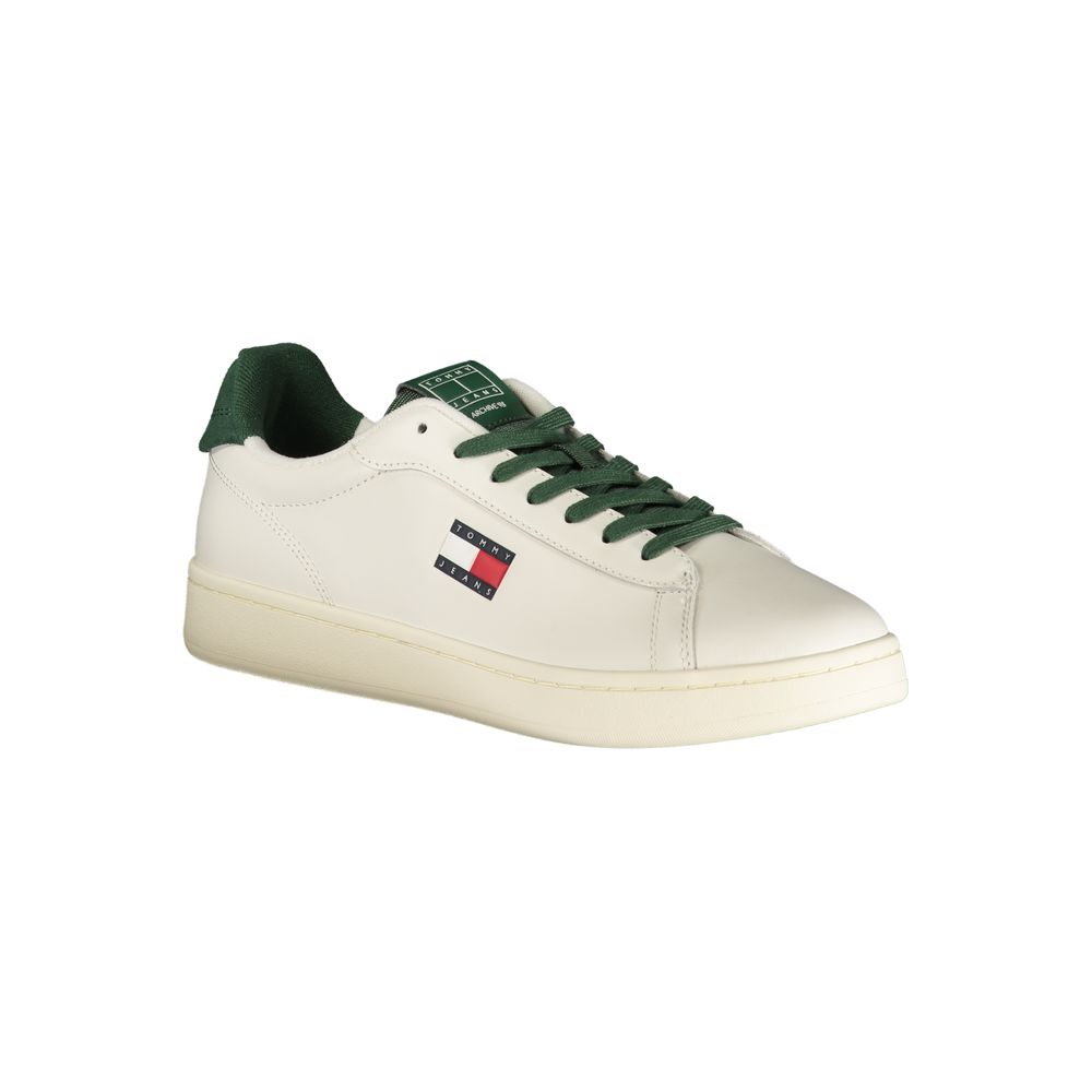 Tommy Hilfiger Bianco Polyurethane Herren-Sneaker