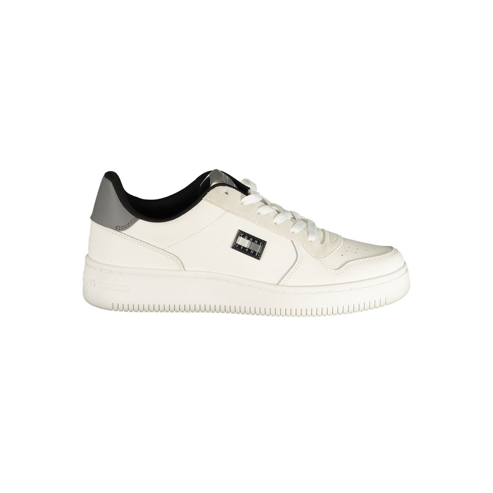Tommy Hilfiger Weiße Sneaker aus Polyurethan für Herren