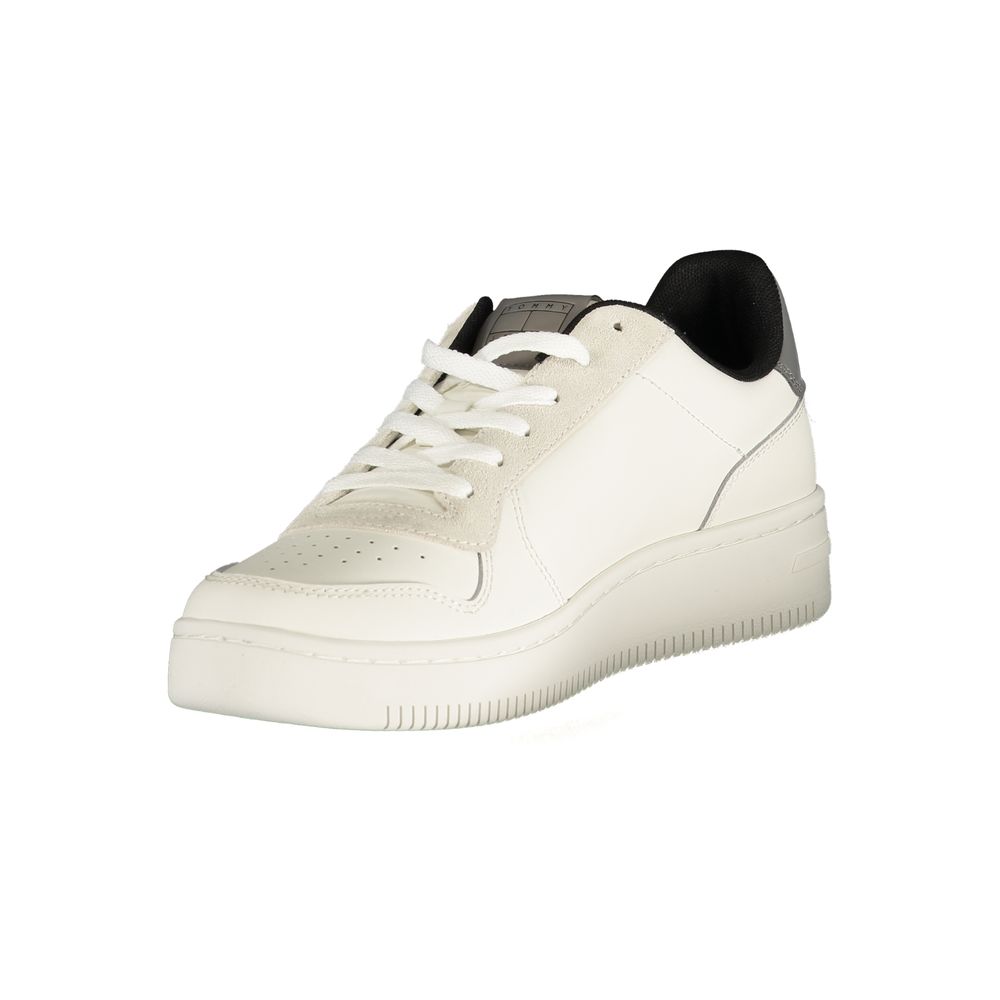 Tommy Hilfiger Weiße Sneaker aus Polyurethan für Herren
