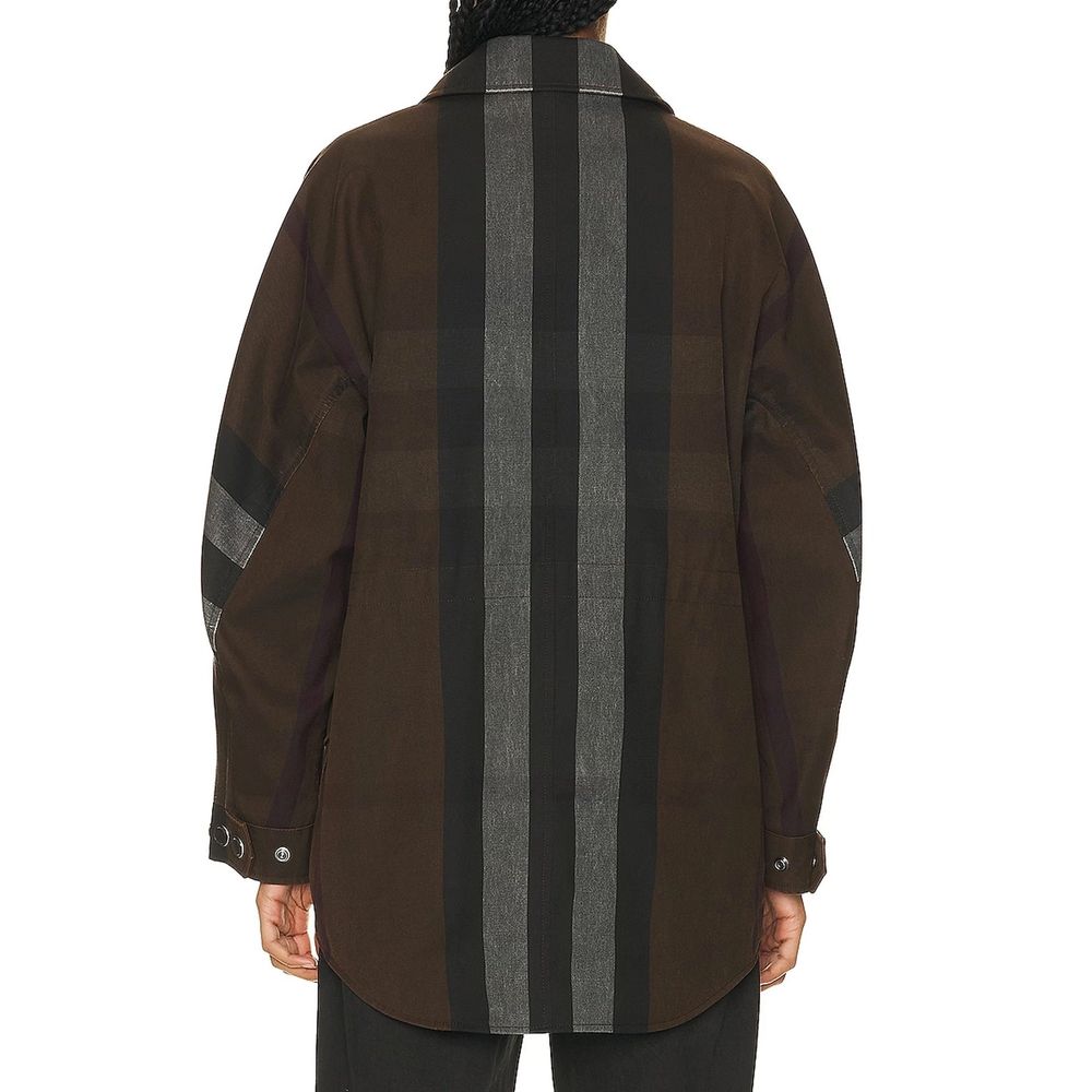Burberry Brauner Baumwollparka
