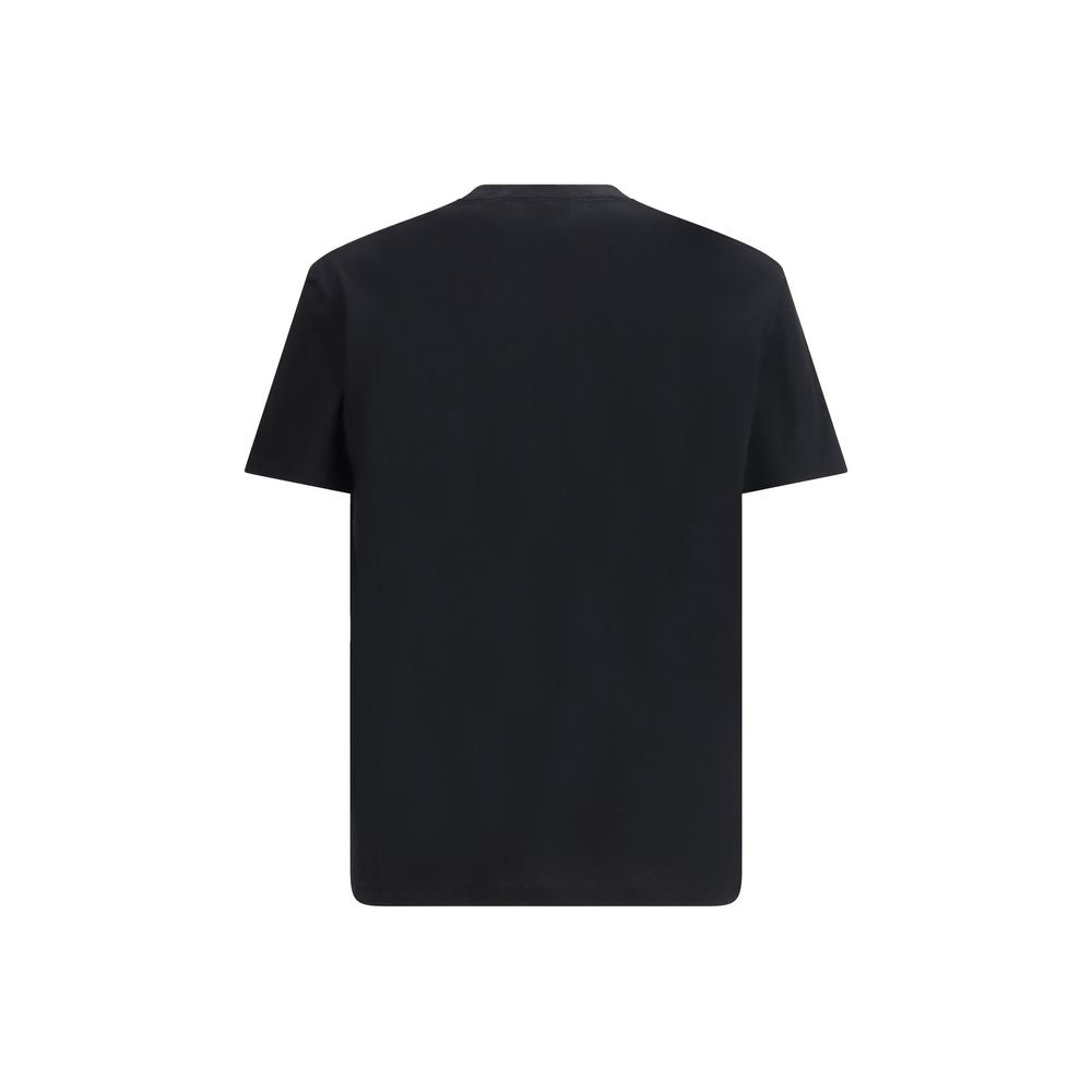 Alexander McQueen Schwarzes Baumwoll-T-Shirt