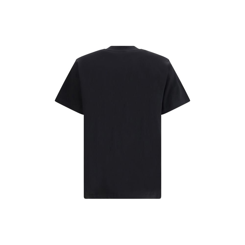 Moschino Schwarzes Baumwoll-T-Shirt
