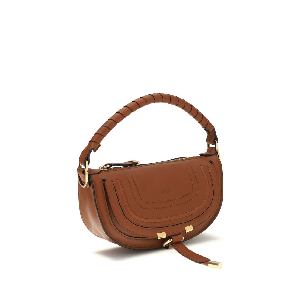 Chloé Braune Kalbsleder Bos Taurus Schultertasche