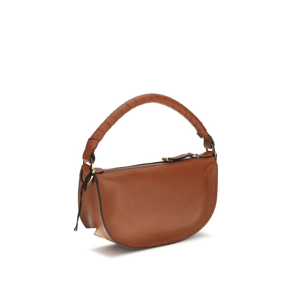Chloé Braune Kalbsleder Bos Taurus Schultertasche