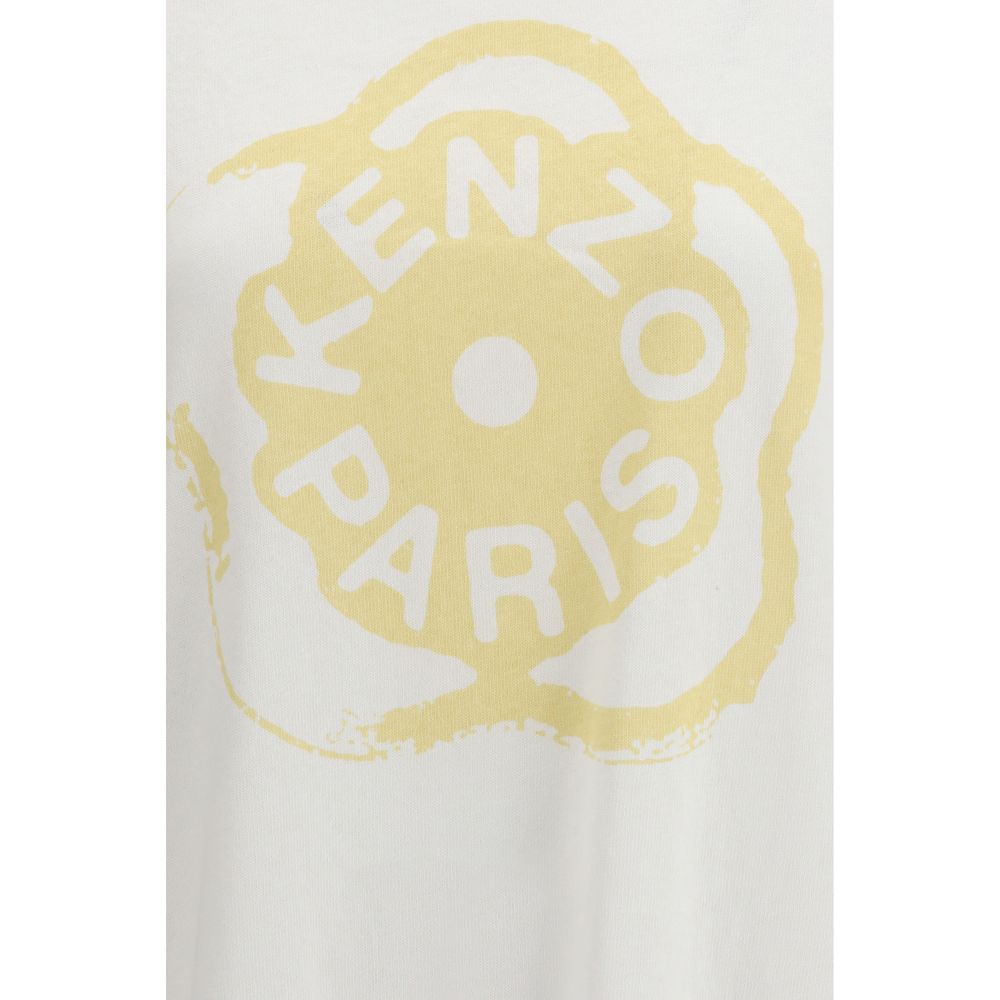 Kenzo Weißes Baumwoll-T-Shirt