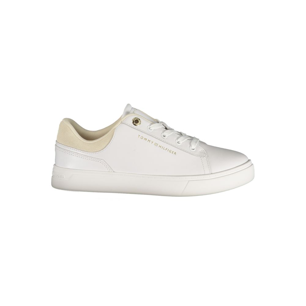 Tommy Hilfiger Bianco Polyurethane Damen-Sneaker