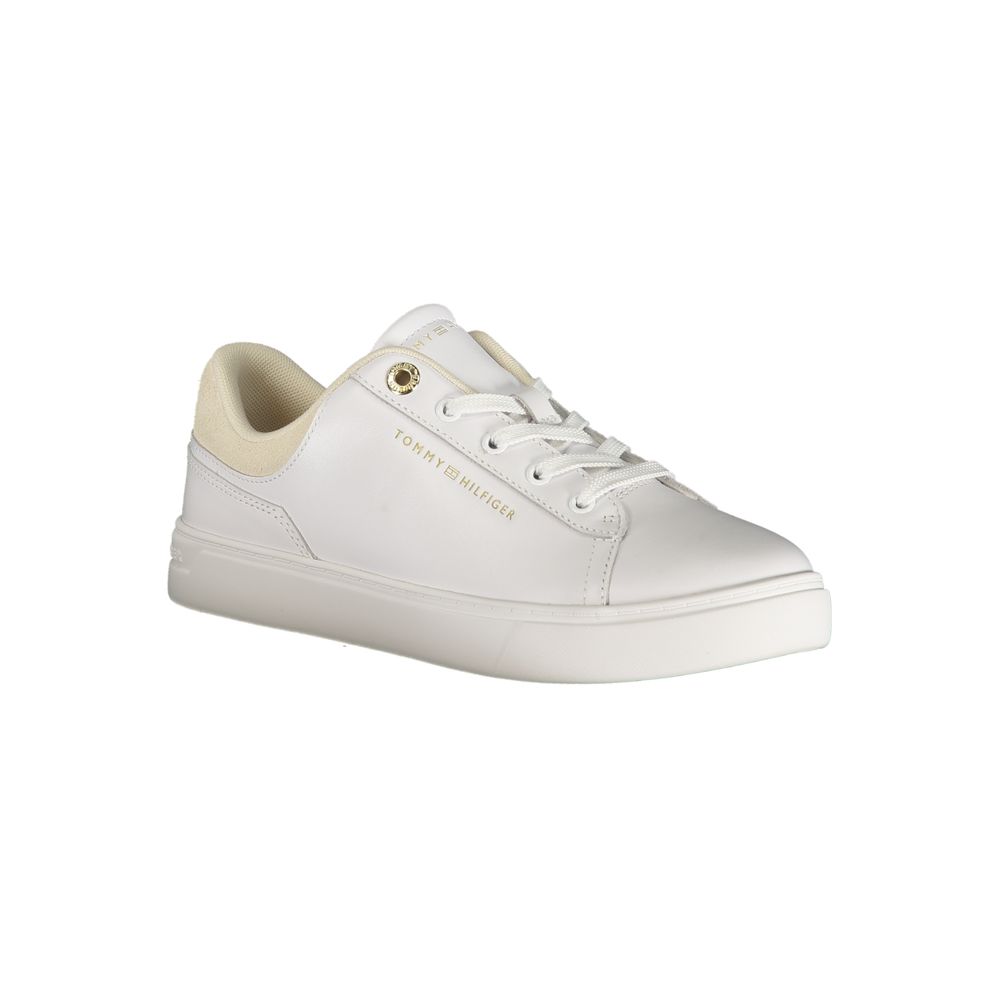 Tommy Hilfiger Bianco Polyurethane Damen-Sneaker