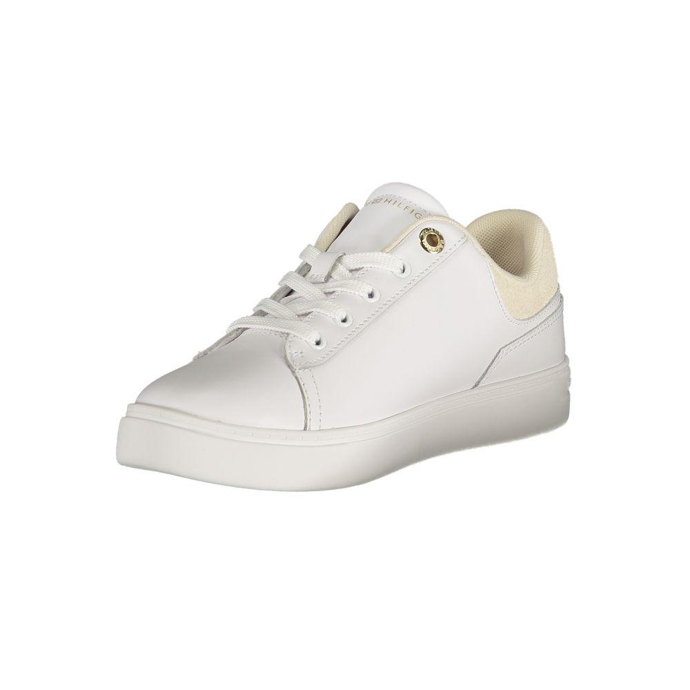 Tommy Hilfiger Bianco Polyurethane Damen-Sneaker