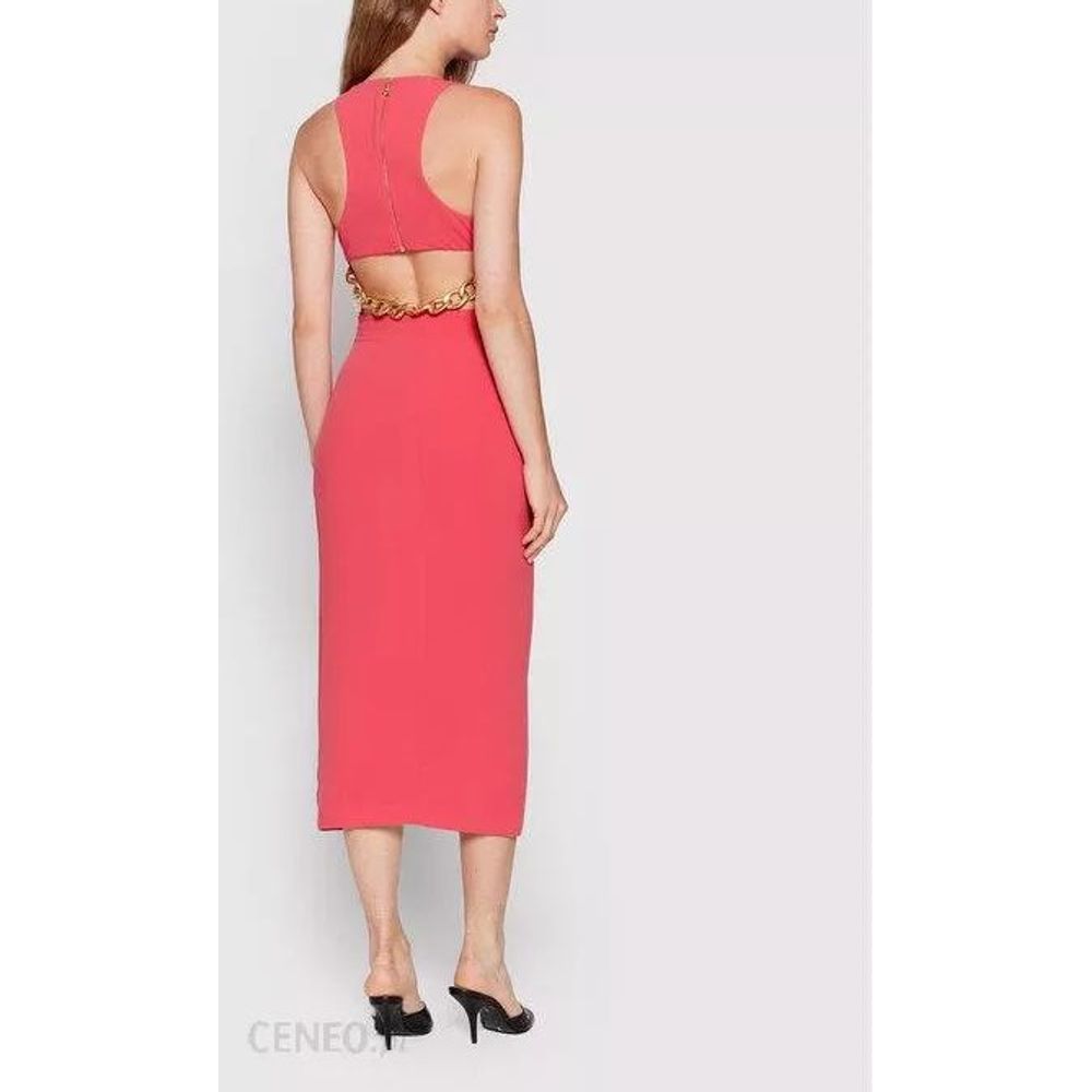 Patrizia Pepe Rotes Polyester Freizeitkleid