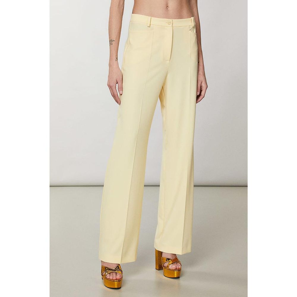 Patrizia Pepe Gelbe Hose aus Polyester