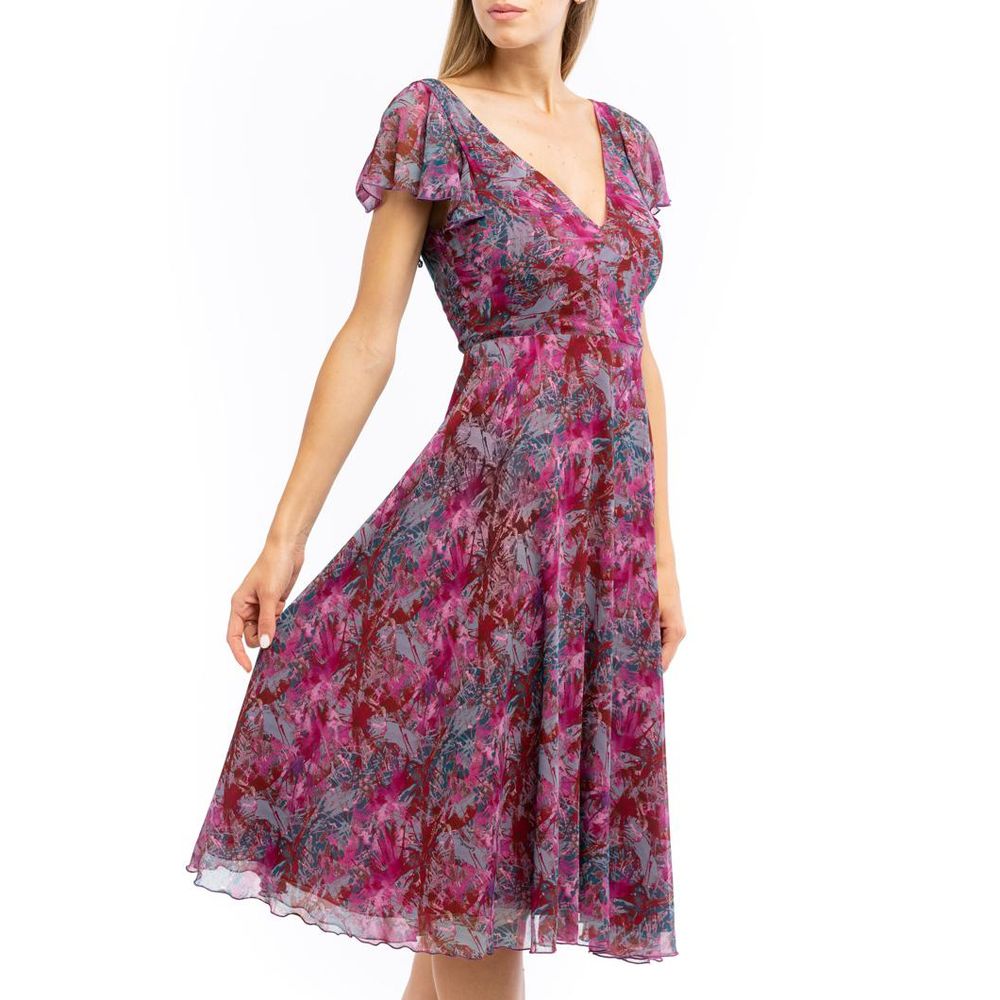 Patrizia Pepe Lila Polyester Freizeitkleid