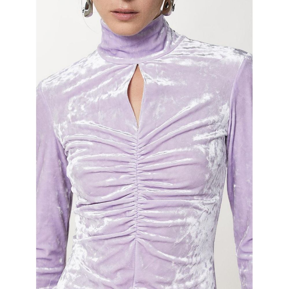 Patrizia Pepe Lila Polyester-Tanktops