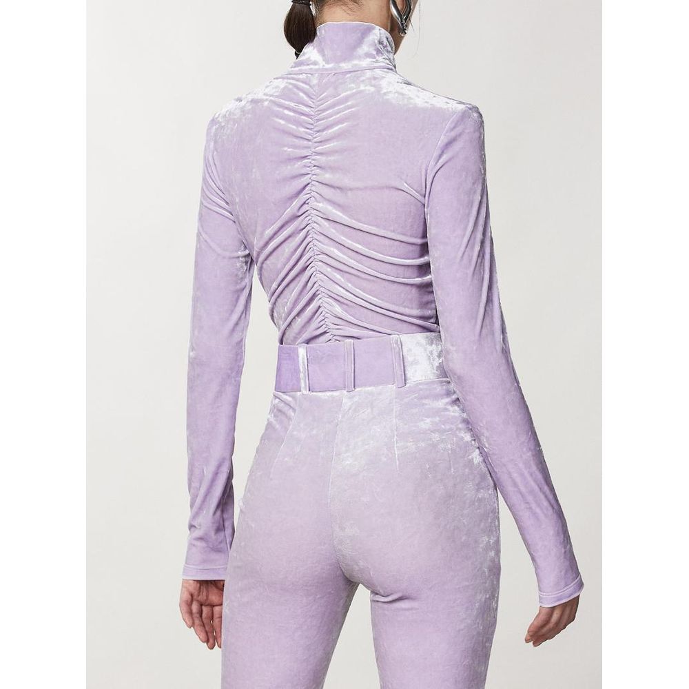 Patrizia Pepe Lila Polyester-Tanktops