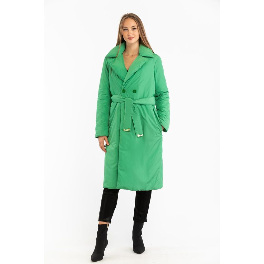 Patrizia Pepe Grüner Parka aus Polyester