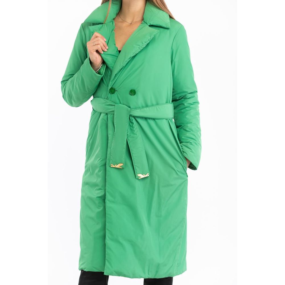Patrizia Pepe Grüner Parka aus Polyester