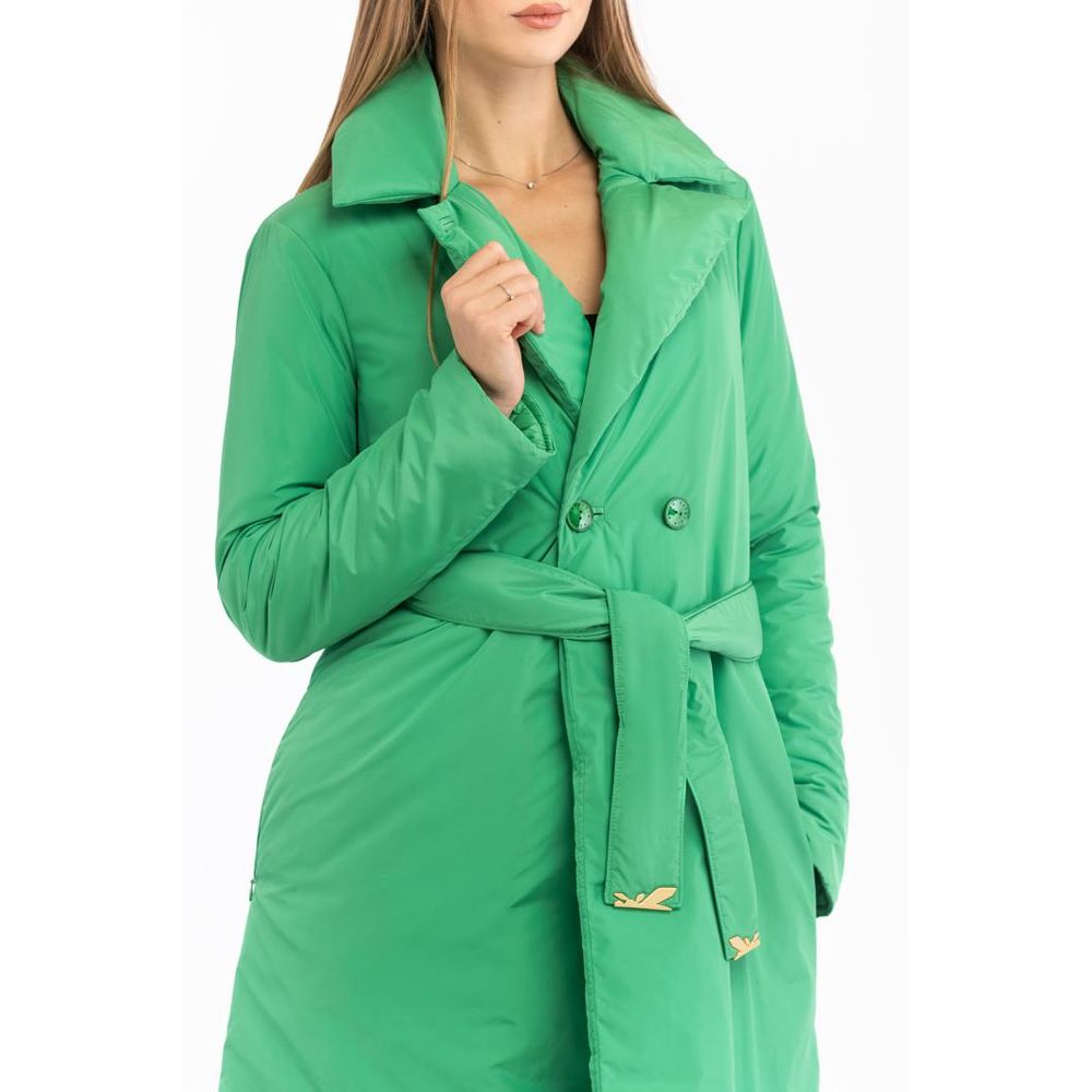Patrizia Pepe Grüner Parka aus Polyester