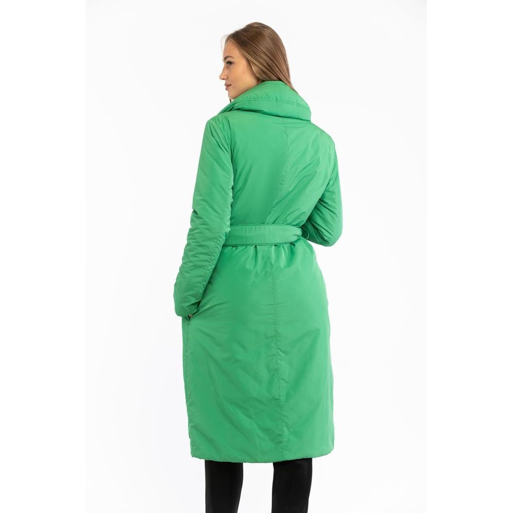 Patrizia Pepe Grüner Parka aus Polyester