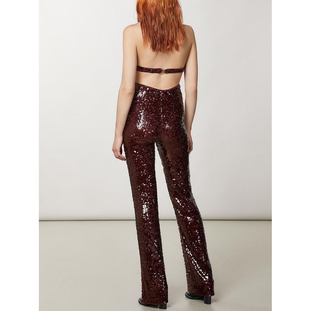 Patrizia Pepe Roter Jumpsuit aus Polyester
