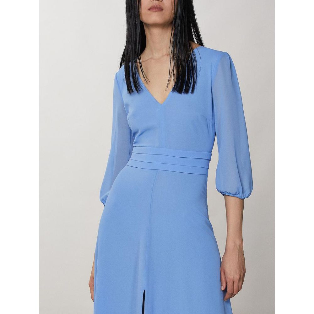 Patrizia Pepe Blaues Polyester-Freizeitkleid