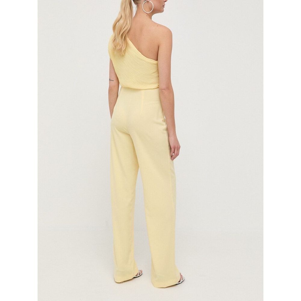 Patrizia Pepe Gelber Polyester-Overall