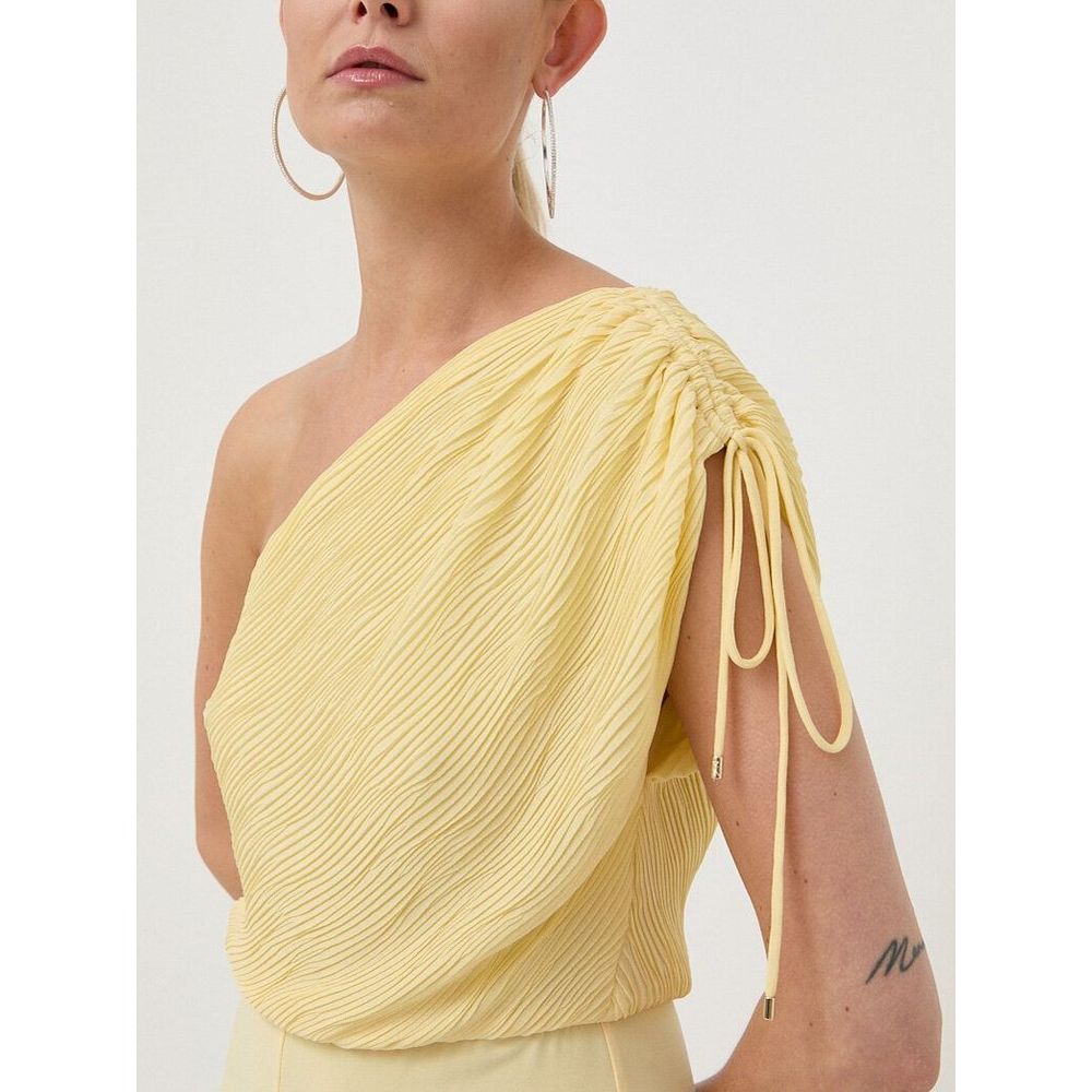 Patrizia Pepe Gelber Polyester-Overall