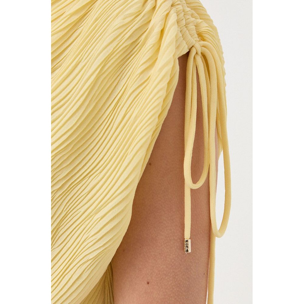 Patrizia Pepe Gelber Polyester-Overall
